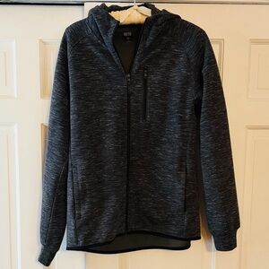 UNIQLO gray full Zip-Up Hoodie